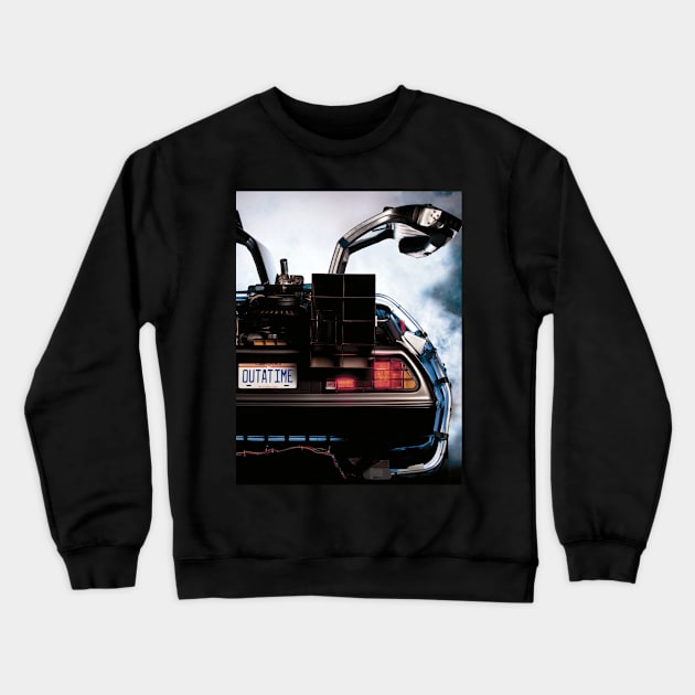 DeLorean Crewneck Sweatshirt by WordFandom